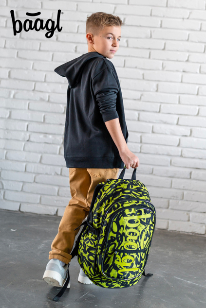 Schulrucksack Core Lime
