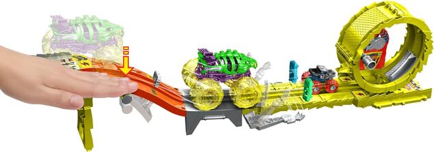 Mattel Hot Wheels Monster truck power smashers dráha