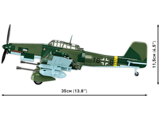 Cobi II WW Junkers JU 87G-2 STUKA, 1:32