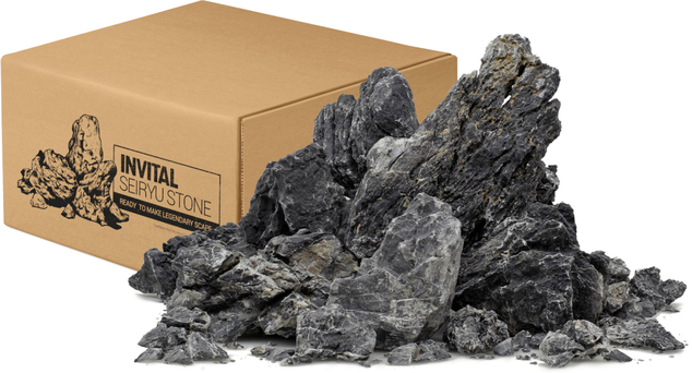 Dark Seiryu stone MIX kartón 10kg