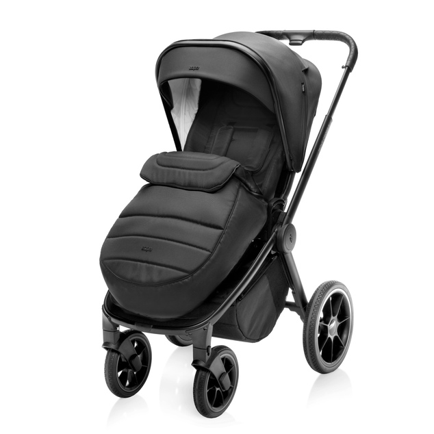 Set kočík Move Cross 3 + hlboká korba Move XL 3 + autosedačka, All Black