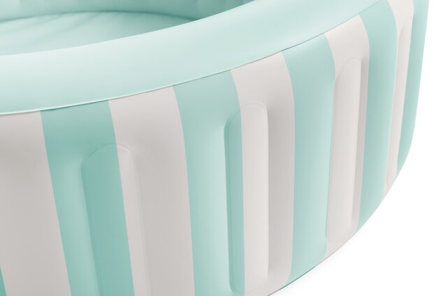 Intex 56182 Nafukovací detský bazén Coastal Luxe, pruhovaný, 168 x 168 x 53 cm