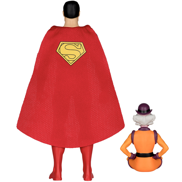 Akcijska figura DC Retro Superman i Mr. Mxyzptlk (Super Friends) – 15 cm (McFarlane Toys)