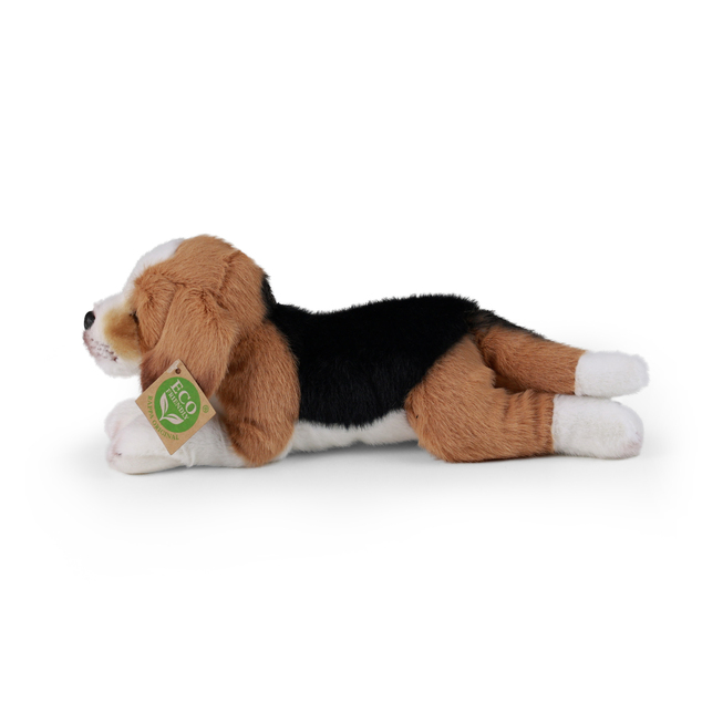 Plyšový bígl ležiaci 20 cm ECO-FRIENDLY