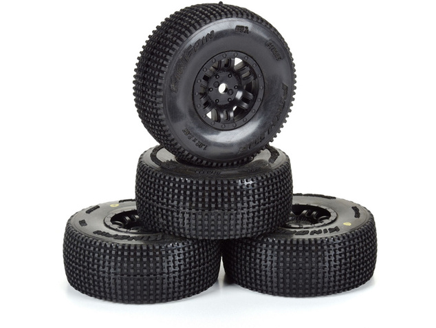 Pro-Line kotač 1:16, guma King Pin, crni disk H12mm (4): Mojave Grom
