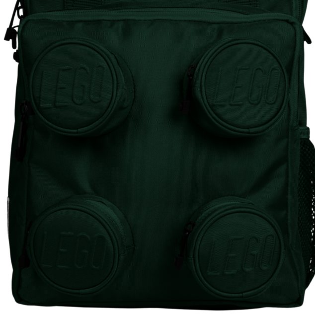 Zaino LEGO Signature Brick 2x2 - verde scuro
