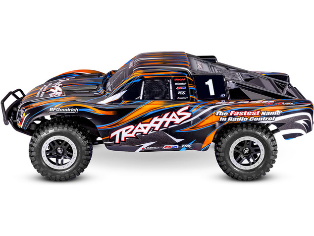 Traxxas Slash 1:10 HD VXL 4WD RTR modrý