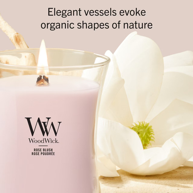 WW Kerze Mittelgroß Rose Blush