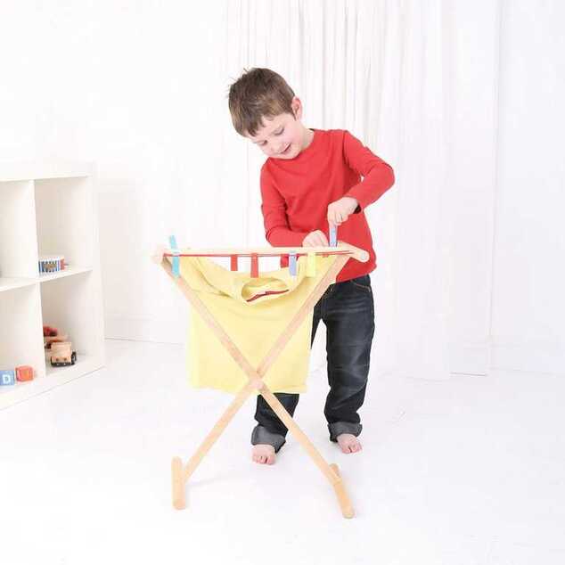 Bigjigs Toys Fa ruhaszárító
