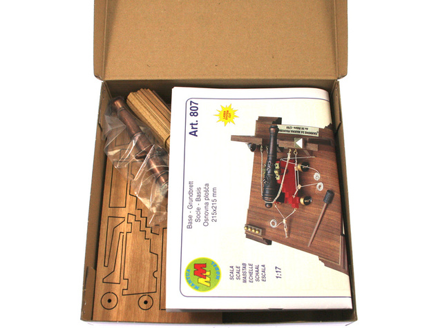 Mantua Model Francúzsky kanón 1:17 kit