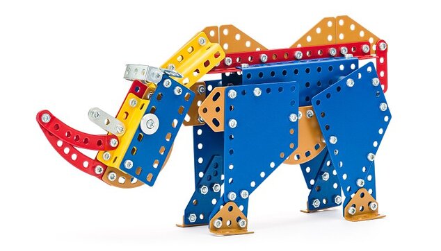Merkur - ZOO - Nosorožec, 212 dielikov