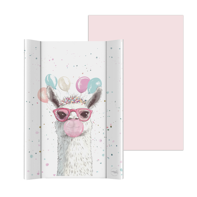 Ceba Previjalna podloga 2-stranska mehka (50x70) Basic Crazy Lama
