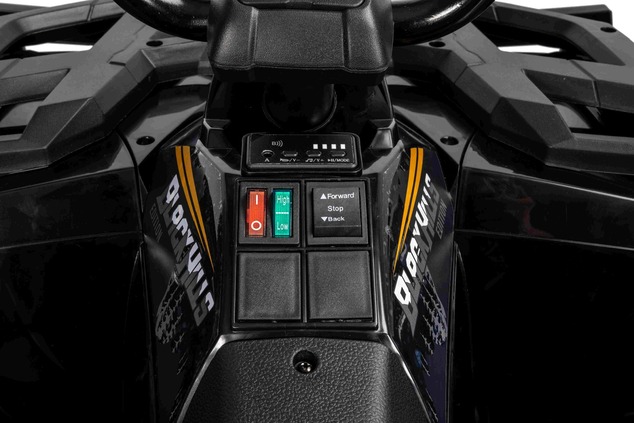Licencovaná elektrická štvorkolka Arctic Cat 12V so zadným pohonom, čierna, LED svetlá, Lí