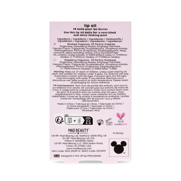Mad Beauty Ajakolaj duo I Heart Stitch 2x3ml