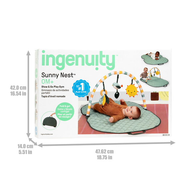 INGENUITY Couverture de jeu prête pour le voyage Sunny Nest™ 0m+