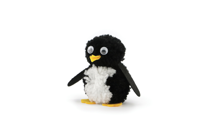 GRAINE CREATIVE Kreativni pompom set Pingvin