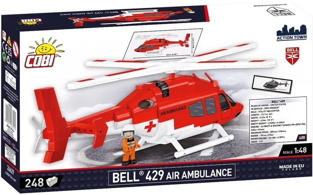 Cobi Bell 429 Letecká záchranka, 1:48, 248 k