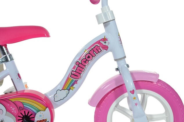 Dino Bikes - Gyermek kerékpár 10" 108LUN Egyszarvú 2019