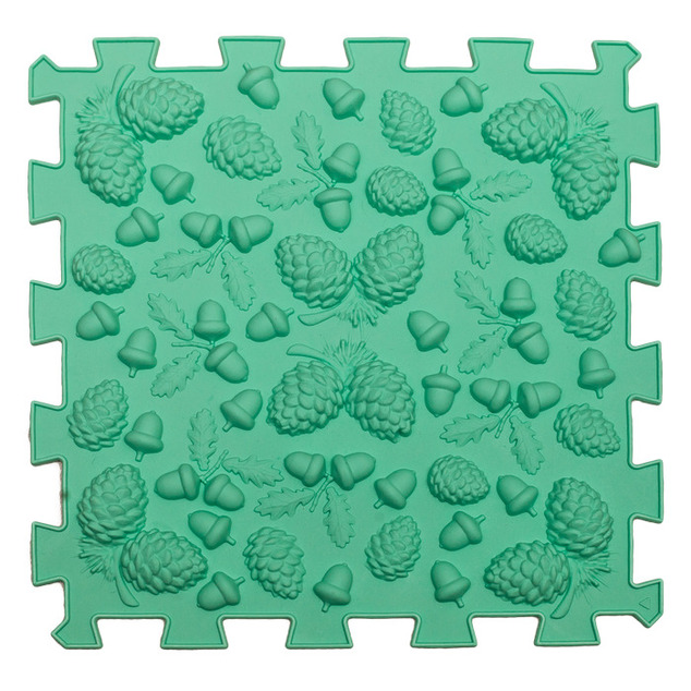 Ortek Masážna podložka Puzzle Mix Pastel 12 prvkov