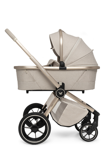 MUUVO Kombi-Kinderwagen Quick Boho Beige Set 2-in-1