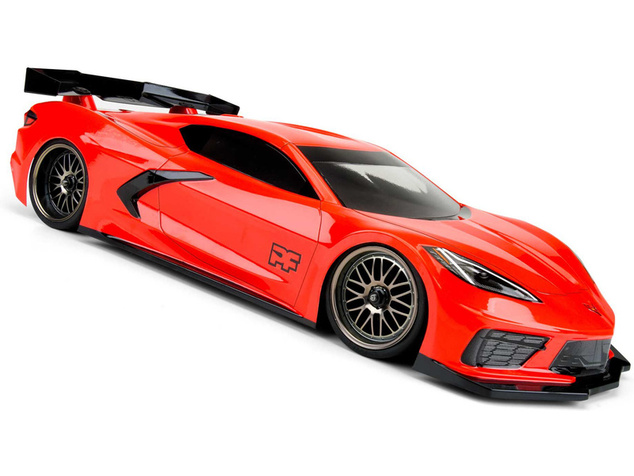 PROTOform carrocería 1:10 Chevrolet Corvette C8 (chasis 190mm)