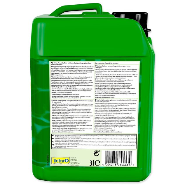 Preparado Tetra Pond Algorem 3l