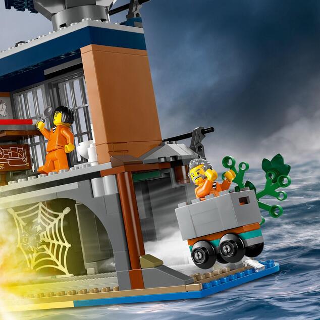 LEGO® City 60419 Poliția și închisoarea de pe insulă