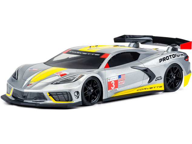 PROTOform carrocería 1:10 Chevrolet Corvette C8 (chasis 190mm)