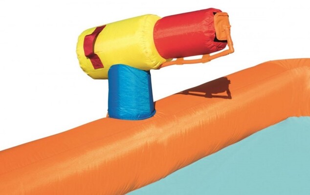 Detské nafukovacie ihrisko Bestway - Veľký vodný park Turbo splash 3.65m x 3.20m x 2.70m