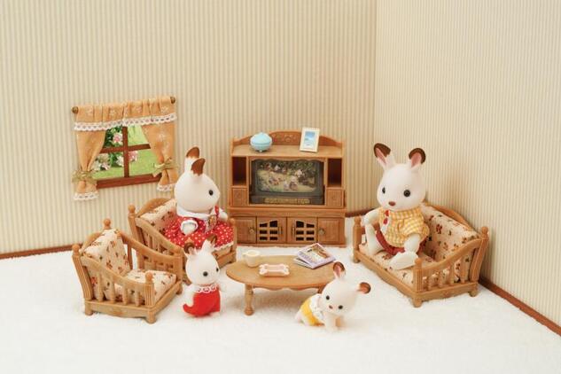 Sylvanian Families set obývačka