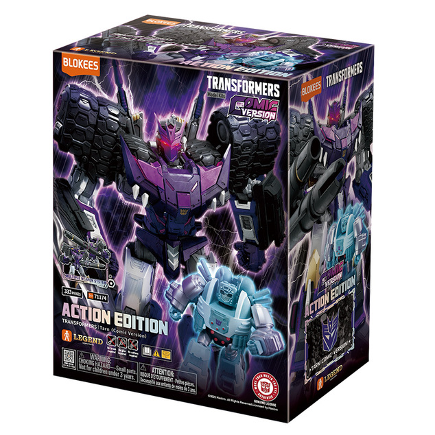 TRANSFORMERS BLOKEES építőkészlet Action Edition 05 Idw Tarn