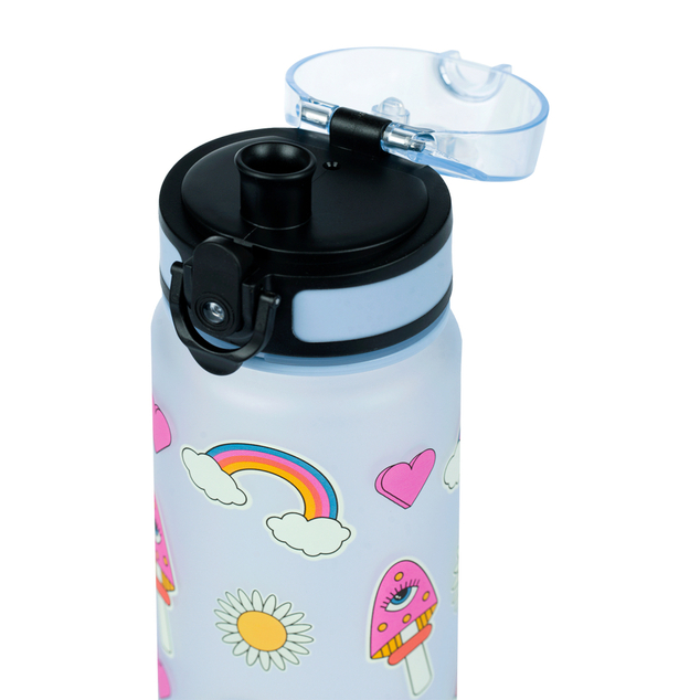 BAAGL Tritanflasche für Getränke Hippie, 500 ml