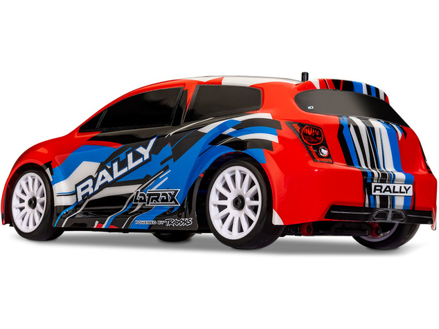 Traxxas Rally 1:18 4WD RTR červené