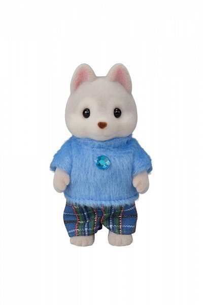 Sylvanian Families Rodina Husky s trojičkami