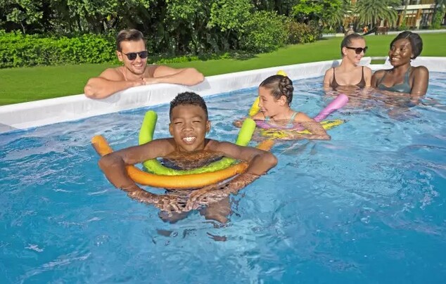 Záhradný bazén Bestway 56441 Power Steel 4.04m x 2.01m x 1.00m Rectangular Pool Set