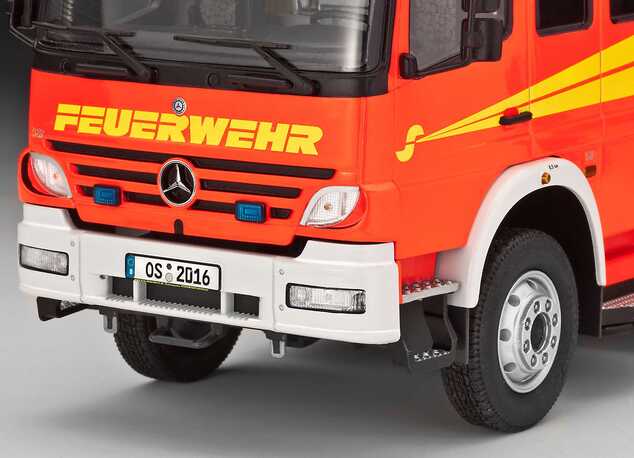 Plastic ModelKit auto 07404 - Schlingmann LF20/16 Mercedes Benz Atego 1529 AF (1:24)