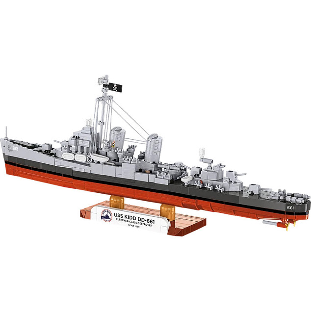 Cobi USS KIDD DD-661, 1:300, 700 k