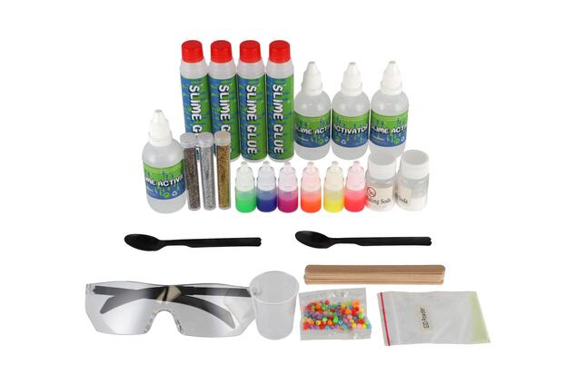 Kit per la produzione di slime che si illumina al buio