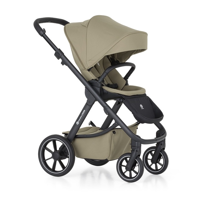 PETITE&amp;MARS Kočík kombinovaný ICON 2v1 Mossy Green XXL RWS