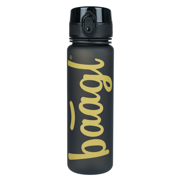 BAAGL Tritan-Trinkflasche Logo Gold, 500 ml