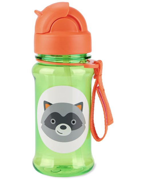 Skip Hop Zoo tritan Steklenička s slamico 355ml Rakun