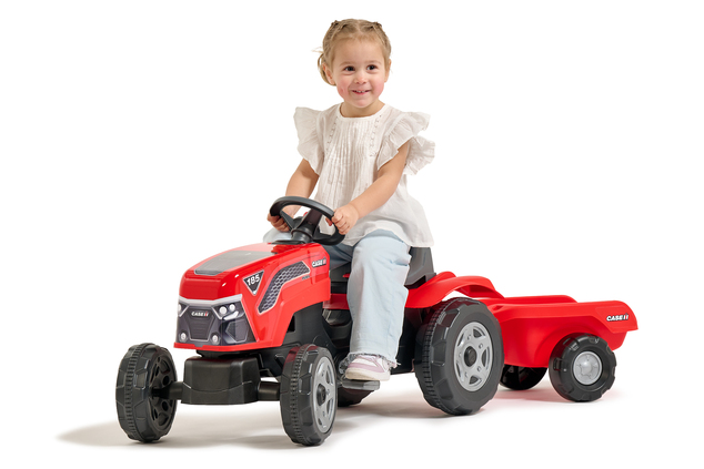Falk Guralni traktor Case IH s prikolicom
