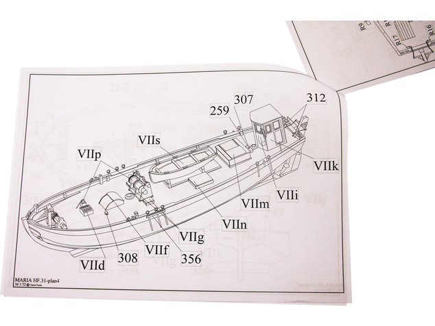 Dušok Maria HF 31 1:72 kit