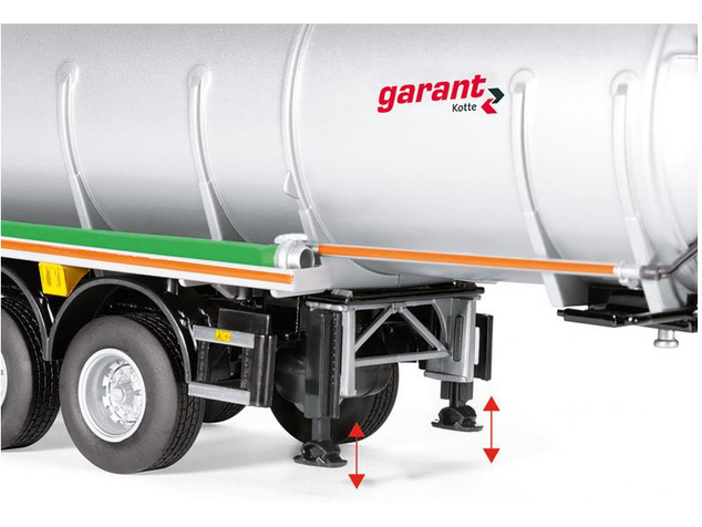 Wiking Kotte Garant Tank-Sattelauflieger TSA 30.000