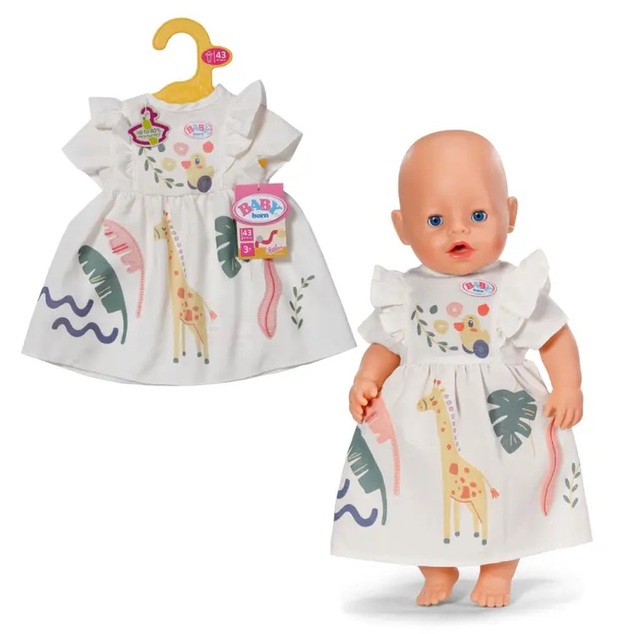 Zapf BABY born Oblečenie žirafa, 43 cm