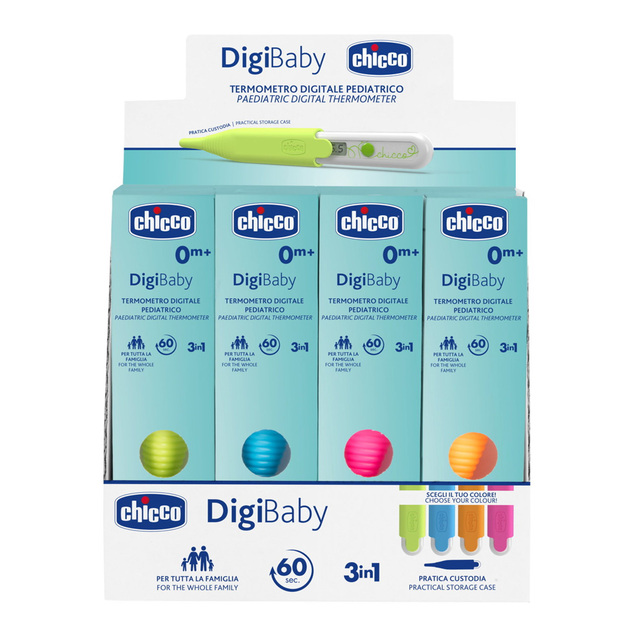 CHICCO Дигитален термометър Digi Baby син