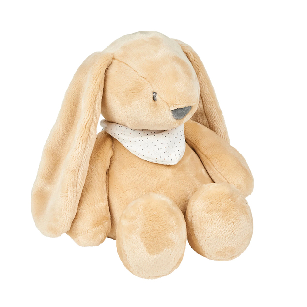 NATTOU Uspávačik plyšový hudobný so svetielkom a senzorom plaču 4v1 Sleepy Bunny Pale Brow