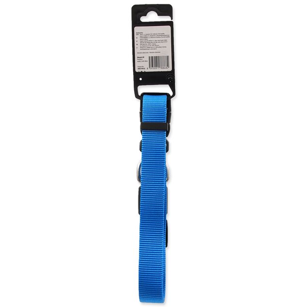 Obojok Active Dog Premium L modrý 2,5x45-68cm