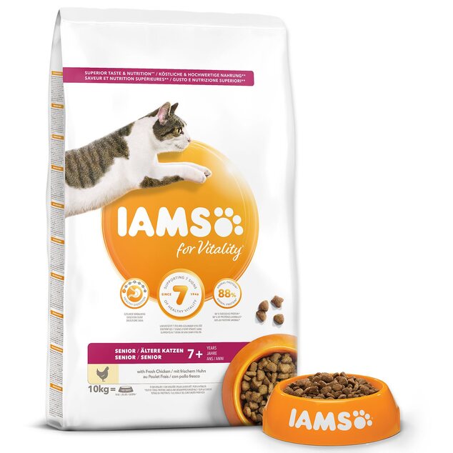 IAMS Cat Senior Chicken 10kg