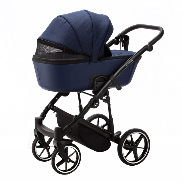 ADAMEX Kombikinderwagen Mobi New Lux Blue